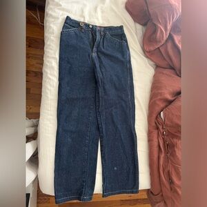 Baggy blue jeans size 6